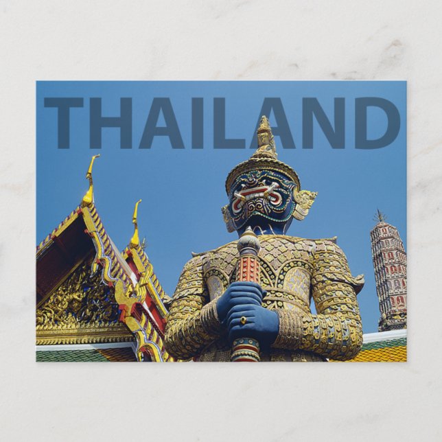 Thailand Vykort (Framsida)