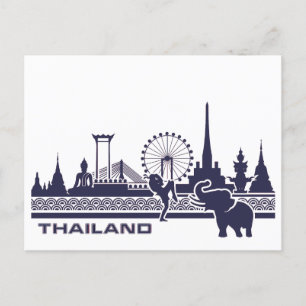 Thailand Vykort