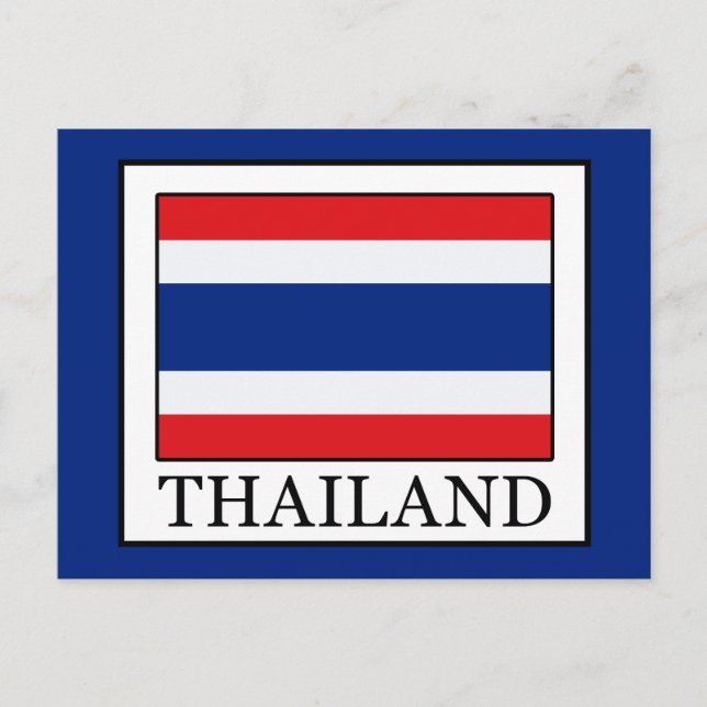 Thailand Vykort (Framsida)