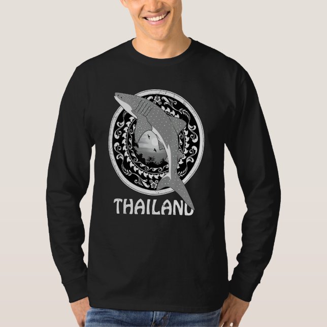 Thailand Whale Shark T Shirt (Framsida)