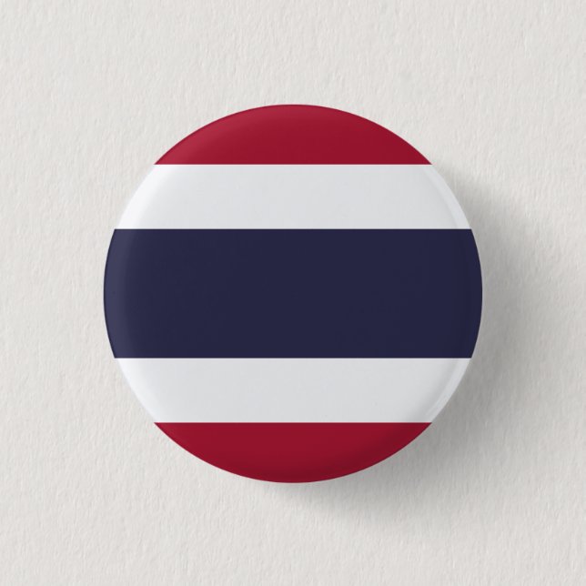 Thailands flagga  knapp (Framsida)