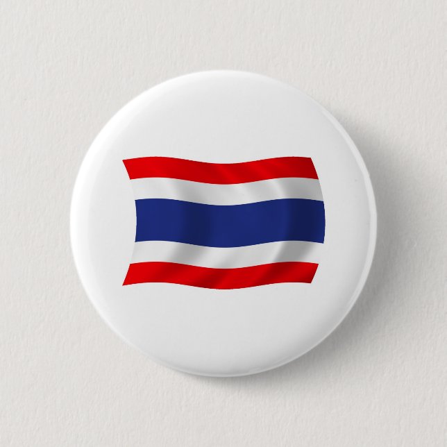 Thailands flagga knapp (Framsida)