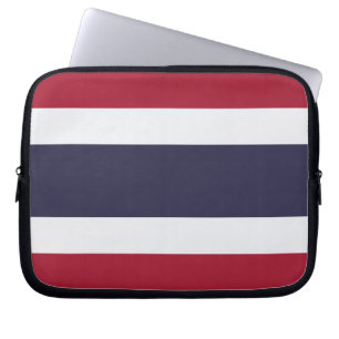 Thailands flagga laptopsleeve laptop fodral