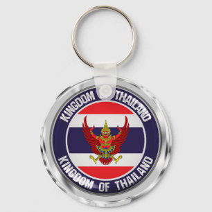 Thailands rundresa nyckelring