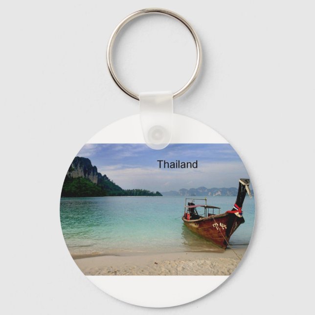 Thailands strand i Krabi (St.K) Nyckelring (Framsida)