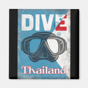 Thailands Vintage Dyka Mask Magnet