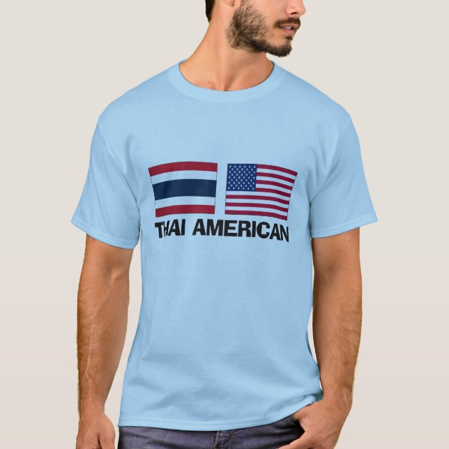 Thailändsk amerikan t shirt (Framsida)