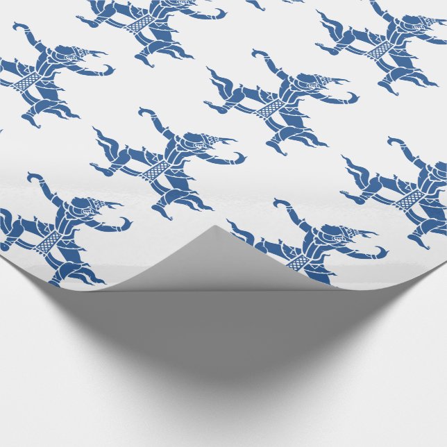 Thailändsk dansare⚠ Thailand undertecknar ⚠ Presentpapper (Hörn)