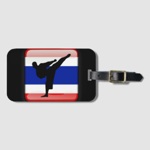 Thailändsk flagga bagagebricka