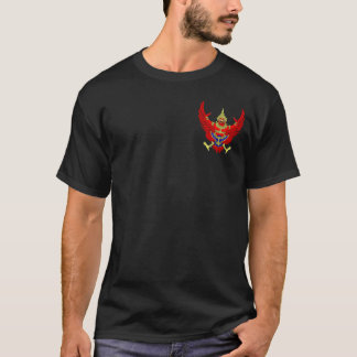 THAILÄNDSK FLAGGA FÖR THAILAND VAPENSKÖLDEMBLEM T-SHIRT