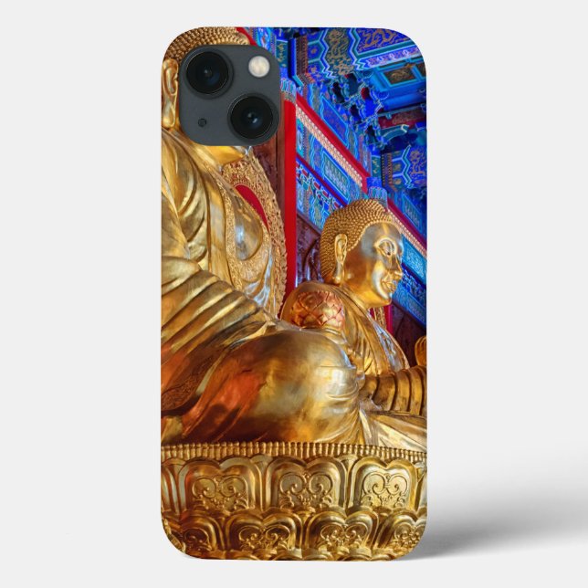 Thailändsk kinesisk Buddha-bildstaty (Baksida)