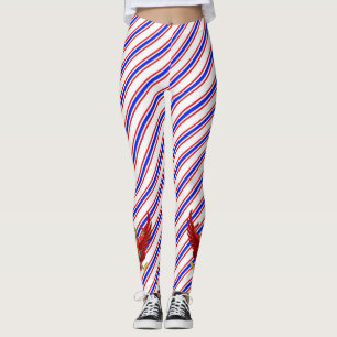 Thailändsk randflagga leggings