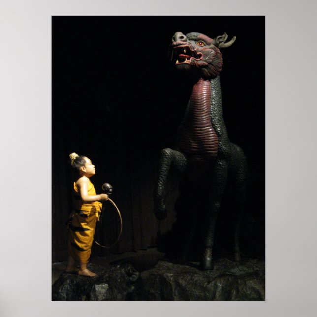 Thailändsk Sagostory - Phra Aphai Mani Poster (Framsidan)