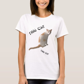Thailändsk skräddarsy kattT-tröja - T-shirt