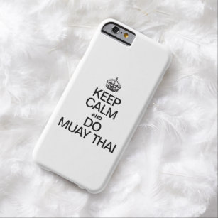 THAILÄNDSKA BEHÅLLALUGN OCH MUAY BARELY THERE iPhone 6 SKAL