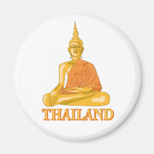 Thailändska Buddha Magnet