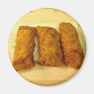 Thailändska fega Eggrolls Magnet