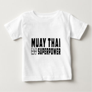 Thailändska Muay är min superpower Tee Shirt