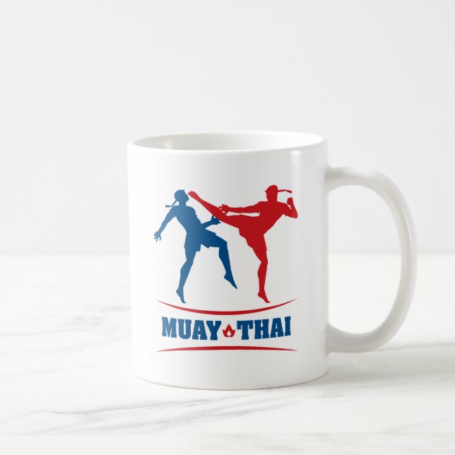 Thailändska Muay Kaffemugg (Höger)