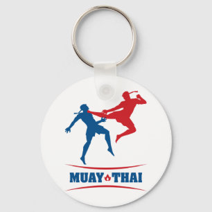 Thailändska Muay Nyckelring
