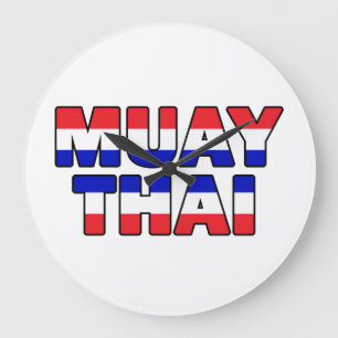 Thailändska Muay Stor Klocka