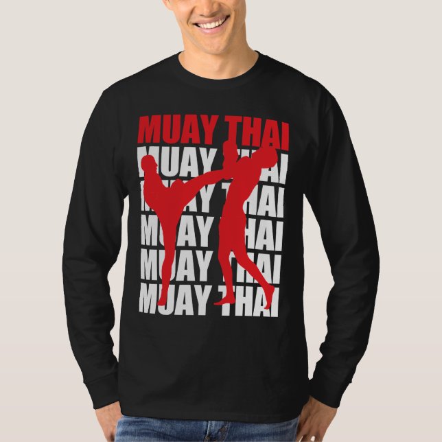 Thailändska Muay T-shirt (Framsida)