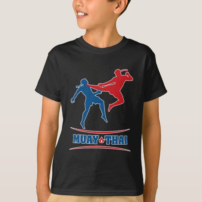 Thailändska Muay T-shirt (Framsida)