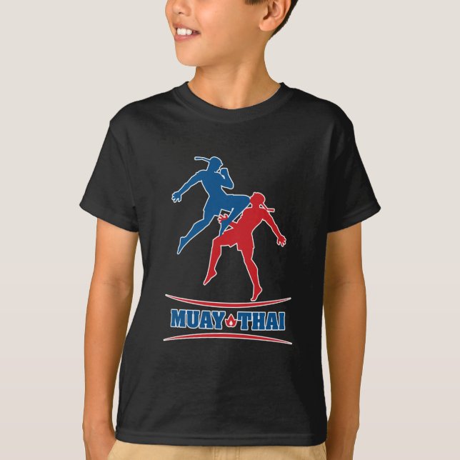 Thailändska Muay Tee Shirt (Framsida)