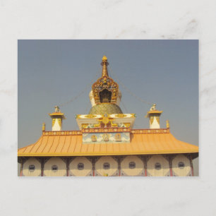 Thailändska templet Lumbini Nepal Vykort