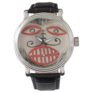 Thailändskt spökeansikte, phien Ta Khon maskerar Armbandsur