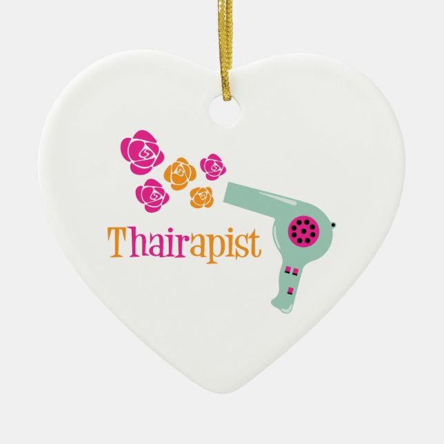 Thairapist Julgransprydnad Keramik (Framsidan)