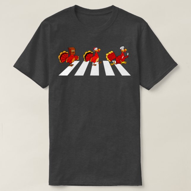 Thaksgiving Turkiet T Shirt (Design framsida)