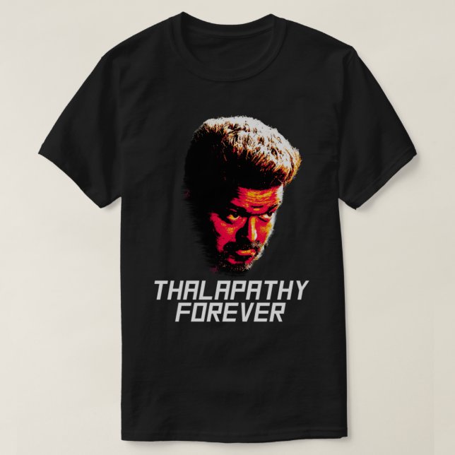 Thalapathy Forever T Shirt (Design framsida)