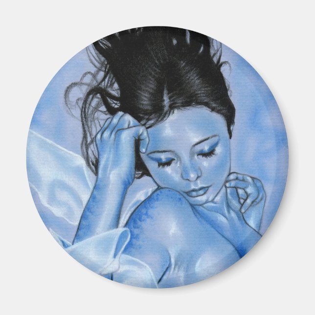 Thalassa Sjöjungfru Magnet (Framsidan)