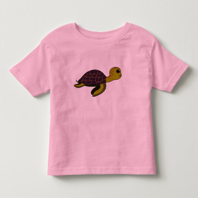 Thalasse sköldpaddan t-shirt (Framsida)