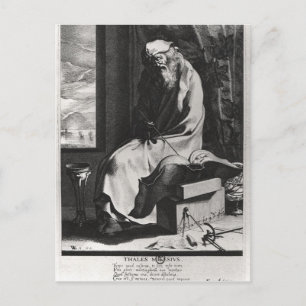 Thales of Miletus Vykort