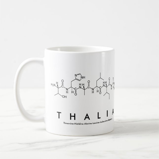 Thalia peptide namn mugg (Vänster)