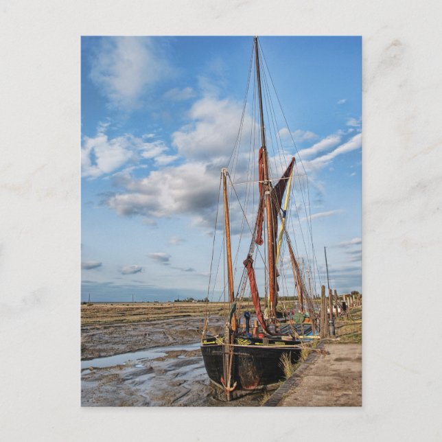 Thames Barge Vykort (Framsida)