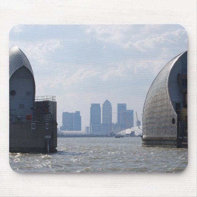 Thames barriär london musmatta (Framsidan)