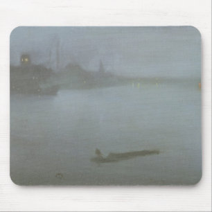 Thames - Nocturne i blått och silver, c.1872/8 (o Musmatta