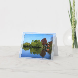 Thames på Cookham Notecard Kort