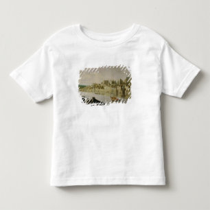 Thamesen på Westminster trappor, c.1630 (olja på T-shirt