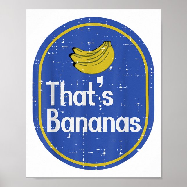 Thanas Sticker Fruit Costume Halloween Manar Poster (Framsidan)