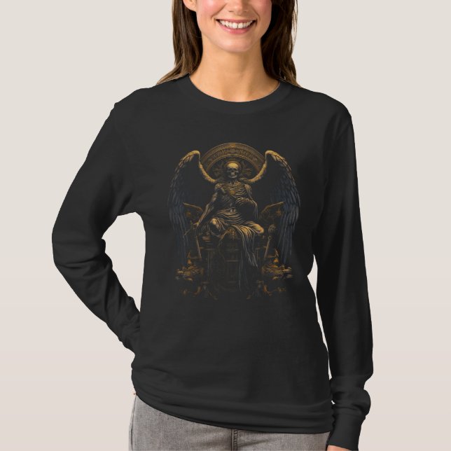 Thanatos grekisk mytologi död t shirt (Framsida)