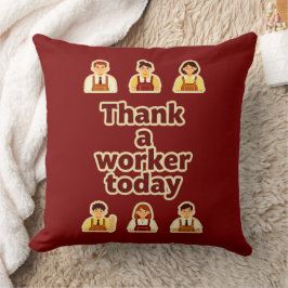 Thank a Worker Today Appreciation Shirt – Labor Kudde