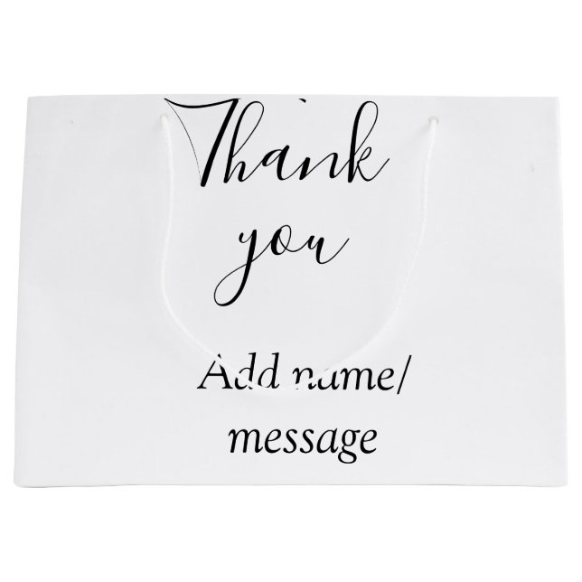 Thank you add name message simple stylish calligra (Framsidan)