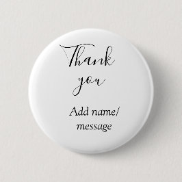 Thank you add name message simple stylish calligra knapp