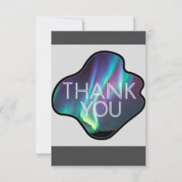 Thank You, Aurora Borealis  Tack Kort