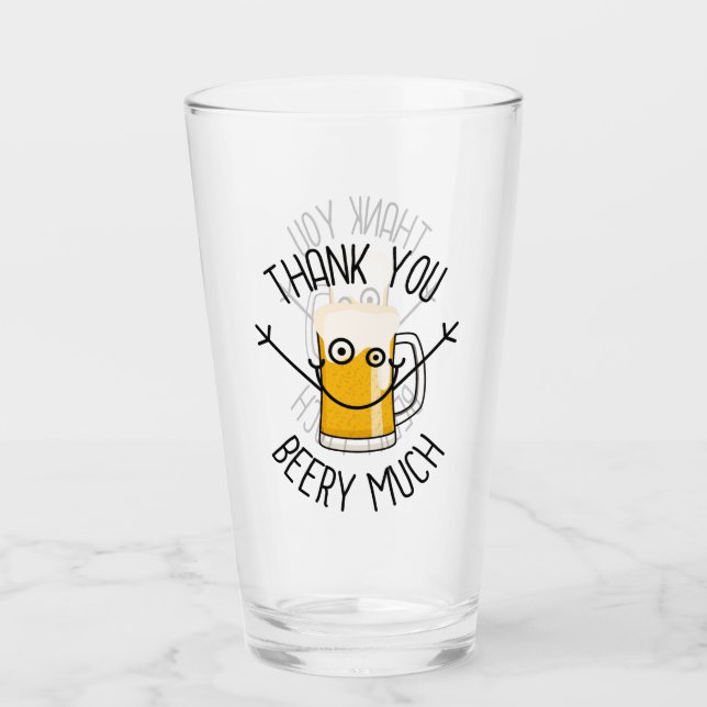Thank You Beery Much - Silly Face Glaskopp (Framsida)