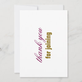 thank you card inbjudningar